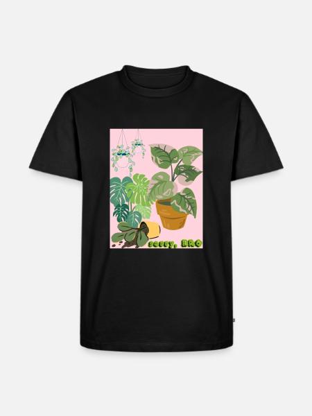 Plant lovers - Men's Premium Organic T-Shirt - black