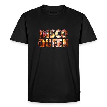 Disco Queen - T-shirt Premium bio Homme - noir - Devant - Nico (187cm)