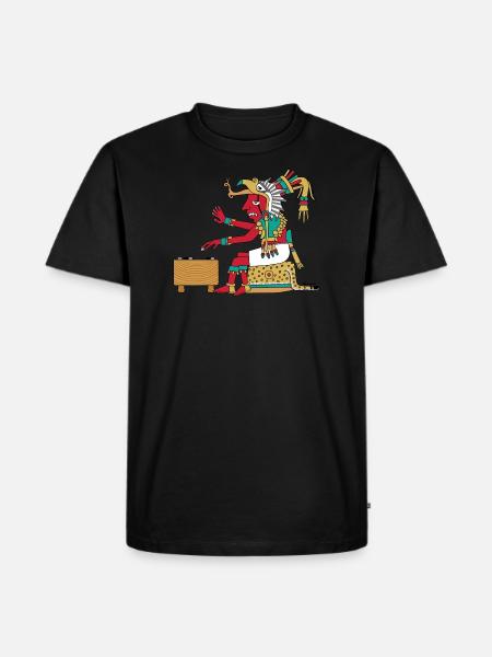 Eagle Warrior Plays Go - Men's Premium Organic T-Shirt - black