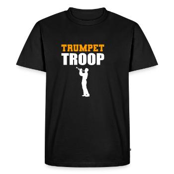 Artiste de la troupe de trompettes Poison - T-shirt Premium bio Homme - noir - Devant - Nico (187cm)