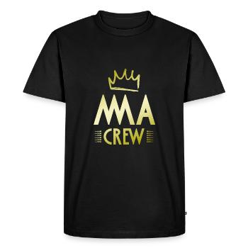 Équipe Mma - T-shirt Premium bio Homme - noir - Devant - Nico (187cm)