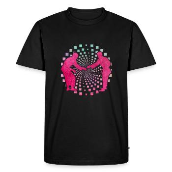 Judo - T-shirt Premium bio Homme - noir - Devant - Nico (187cm)