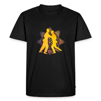 Judo - T-shirt Premium bio Homme - noir - Devant - Nico (187cm)