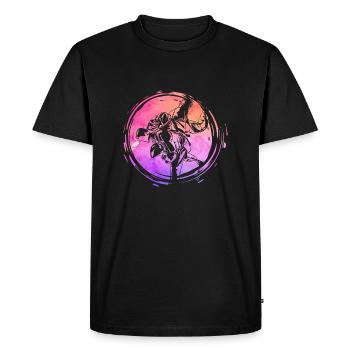 Judo - T-shirt Premium bio Homme - noir - Devant - Nico (187cm)