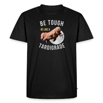 Ours d’eau tardigrade - T-shirt Premium bio Homme - noir - Devant - Nico (187cm)