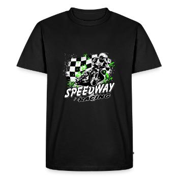 Speedway Racing - T-shirt Premium bio Homme - noir - Devant - Nico (187cm)