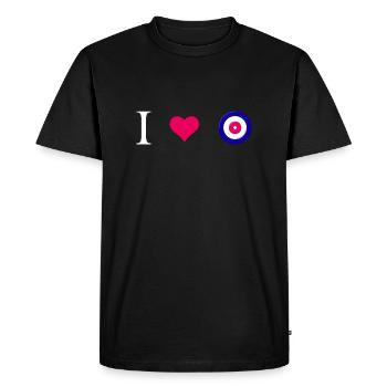 Curling, Curling, Curler, Curling-Love - T-shirt Premium bio Homme - noir - Devant - Nico (187cm)