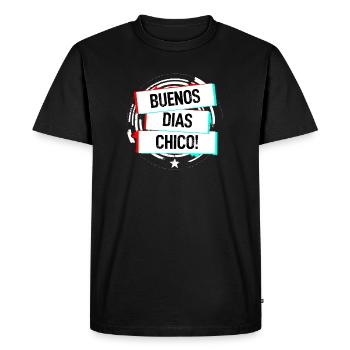 Buenos Dias Chico! - T-shirt Premium bio Homme - noir - Devant - Nico (187cm)