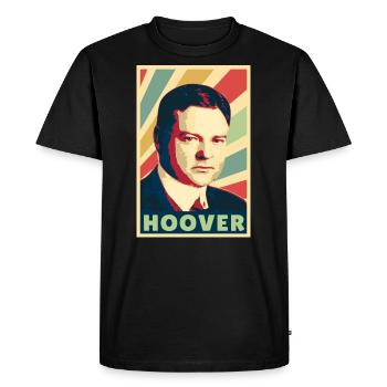 Herbert Hoover Vintage Colors - Men's Premium Organic T-Shirt - black - Front - Nico (187cm)