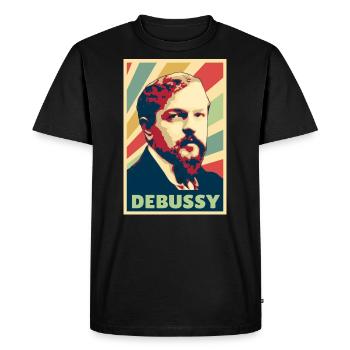 Claude Debussy - T-shirt Premium bio Homme - noir - Devant - Nico (187cm)