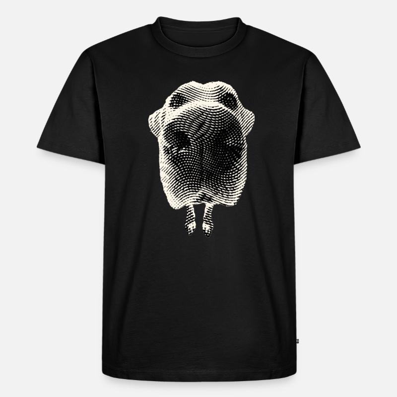 Labrador Bubu - Männer Premium Bio T-Shirt - Schwarz