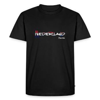 Netherlands Rules - Men's Premium Organic T-Shirt - black - Front - Nico (187cm)