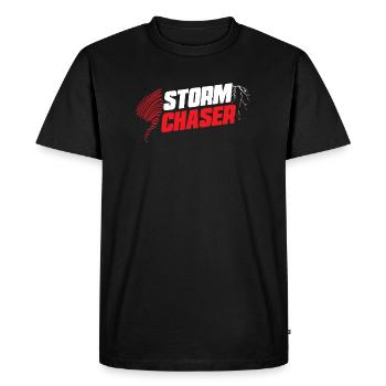 Storm Chaser Tornado Vêtements - T-shirt Premium bio Homme - noir - Devant - Nico (187cm)