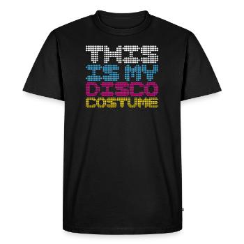 Disco Halloween Costume Vêtements - T-shirt Premium bio Homme - noir - Devant - Nico (187cm)