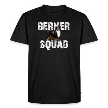 Bouvier bernois - T-shirt Premium bio Homme - noir - Devant - Nico (187cm)