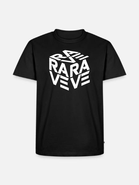 Techno - Musique techno - Rave - Raver - Festival - T-shirt Premium bio Homme - noir