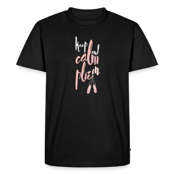 Ballet Dancer | Ballet Teacher | Ballerina - Men's Premium Organic T-Shirt - black - Front - Nico (187cm)