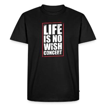 Denglish dicton - T-shirt Premium bio Homme - noir - Devant - Nico (187cm)