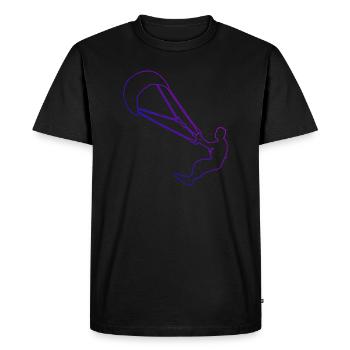 Kitesurf Kitesurf Femmes Kitesurf - T-shirt Premium bio Homme - noir - Devant - Nico (187cm)