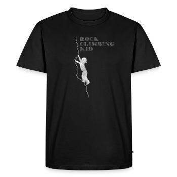 Rock Escalade Kid - T-shirt Premium bio Homme - noir - Devant - Nico (187cm)