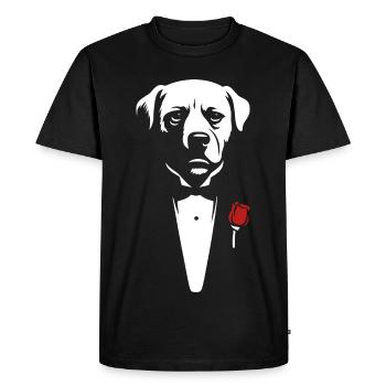 Une offre que vous ne pouvez pas refuser - T-shirt Premium bio Homme - noir - Devant - Nico (187cm)