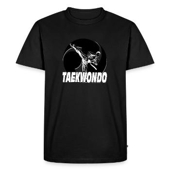 Taekwondo Tae Kwon Do tkd Martial Arts Martial Arts - Men's Premium Organic T-Shirt - black - Front - Nico (187cm)