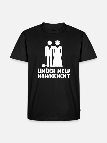 Under New Management - Men's Premium Organic T-Shirt - black