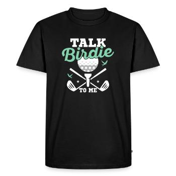 Parlez Birdie To Me Golf Golf - T-shirt Premium bio Homme - noir - Devant - Nico (187cm)