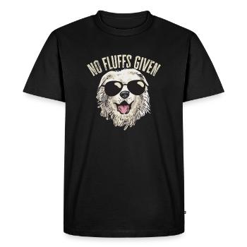 Grand chien pyrénéen Pas de charpie donnée Pyrénées - T-shirt Premium bio Homme - noir - Devant - Nico (187cm)