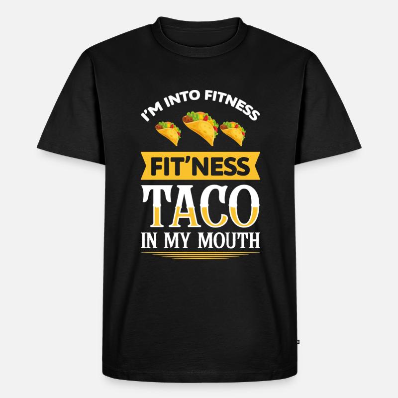 Büfett Speisen Feinschmecker - Männer Premium Bio T-Shirt - Schwarz
