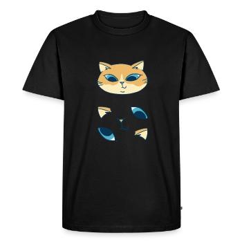 Deep Learning Artificial Intelligence Programmer - Men's Premium Organic T-Shirt - black - Front - Nico (187cm)