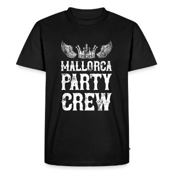 Équipe de vacances de fête à Majorque - T-shirt Premium bio Homme - noir - Devant - Nico (187cm)