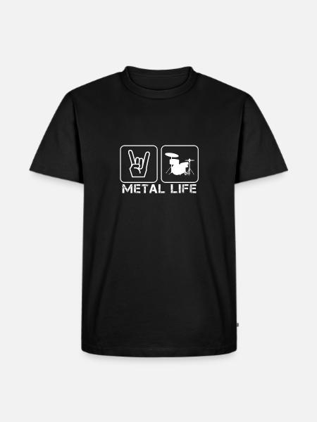 Heavy Metal - T-shirt Premium bio Homme - noir