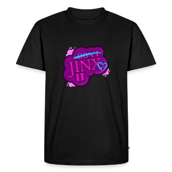 Jinx IT - Men's Premium Organic T-Shirt - black - Front - Nico (187cm)