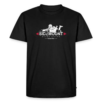 Sidemount Diver Tauchen Geschenk Tec Diving Höhlen - Männer Premium Bio T-Shirt - Schwarz - Vorne - Nico (187cm)