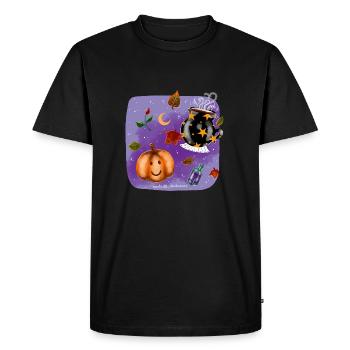 Des trucs de sorcières - T-shirt Premium bio Homme - noir - Devant - Nico (187cm)