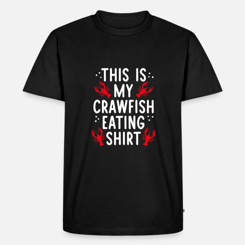 Panzerkrebse Esshemd - Männer Premium Bio T-Shirt - Schwarz