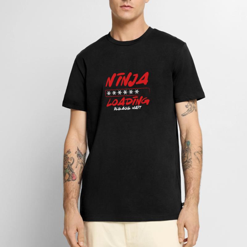Loading Ninja, please wait Men's Premium Organic T-Shirt