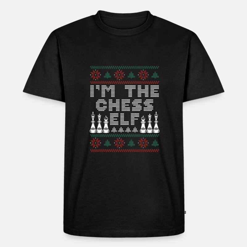 Ich Bin Der Schachelf - Männer Premium Bio T-Shirt - Schwarz