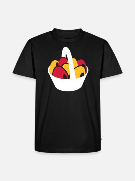 Ostern - Männer Premium Bio T-Shirt - Schwarz