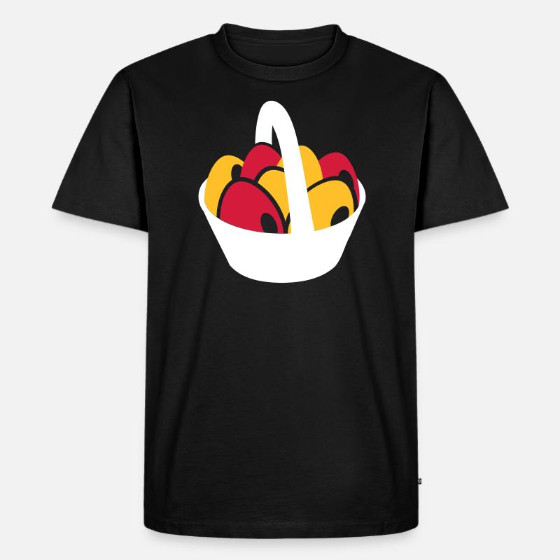 Ostern - Männer Premium Bio T-Shirt - Schwarz