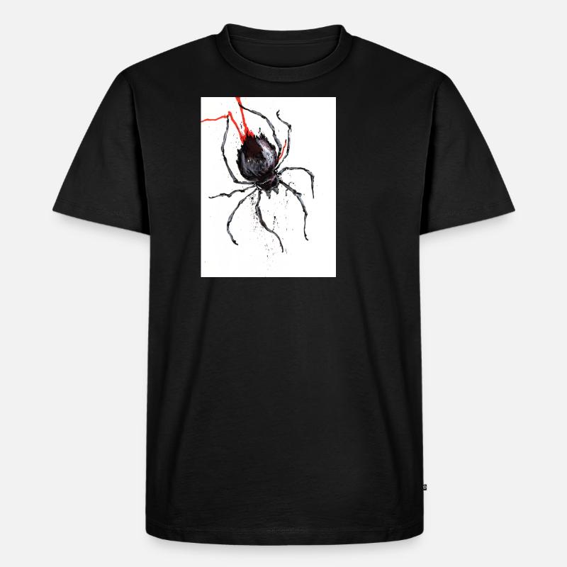 Redback - Männer Premium Bio T-Shirt - Schwarz