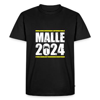 Malle 2024 Mallorca Tour - Men's Premium Organic T-Shirt - black - Front - Nico (187cm)