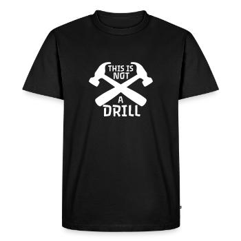 Mille outils, mille noms - T-shirt Premium bio Homme - noir - Devant - Nico (187cm)