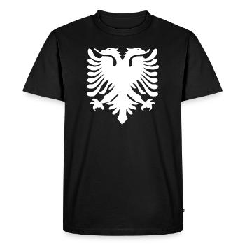 albanais albanais Shqiponja Adler Shqiperia Kosovo - T-shirt Premium bio Homme - noir - Devant - Nico (187cm)
