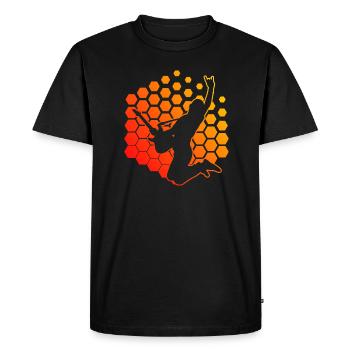 guitar electronic guitar acoustic guitar - Men's Premium Organic T-Shirt - black - Front - Nico (187cm)