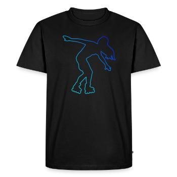 Skate Men's Roller Skating Women Roller Skates - Men's Premium Organic T-Shirt - black - Front - Nico (187cm)