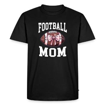 Cadeau de maman de football américain - T-shirt Premium bio Homme - noir - Devant - Nico (187cm)