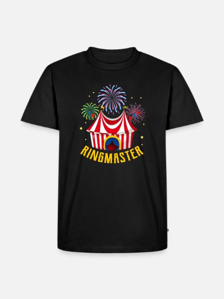 Ringmaster – Circus Enthusiast Ringleader - Men's Premium Organic T-Shirt - black