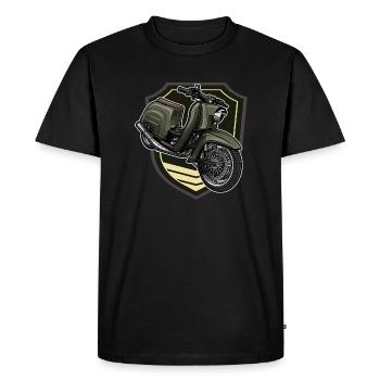 Schwalbe KR51/1 // Illustration - T-shirt Premium bio Homme - noir - Devant - Nico (187cm)
